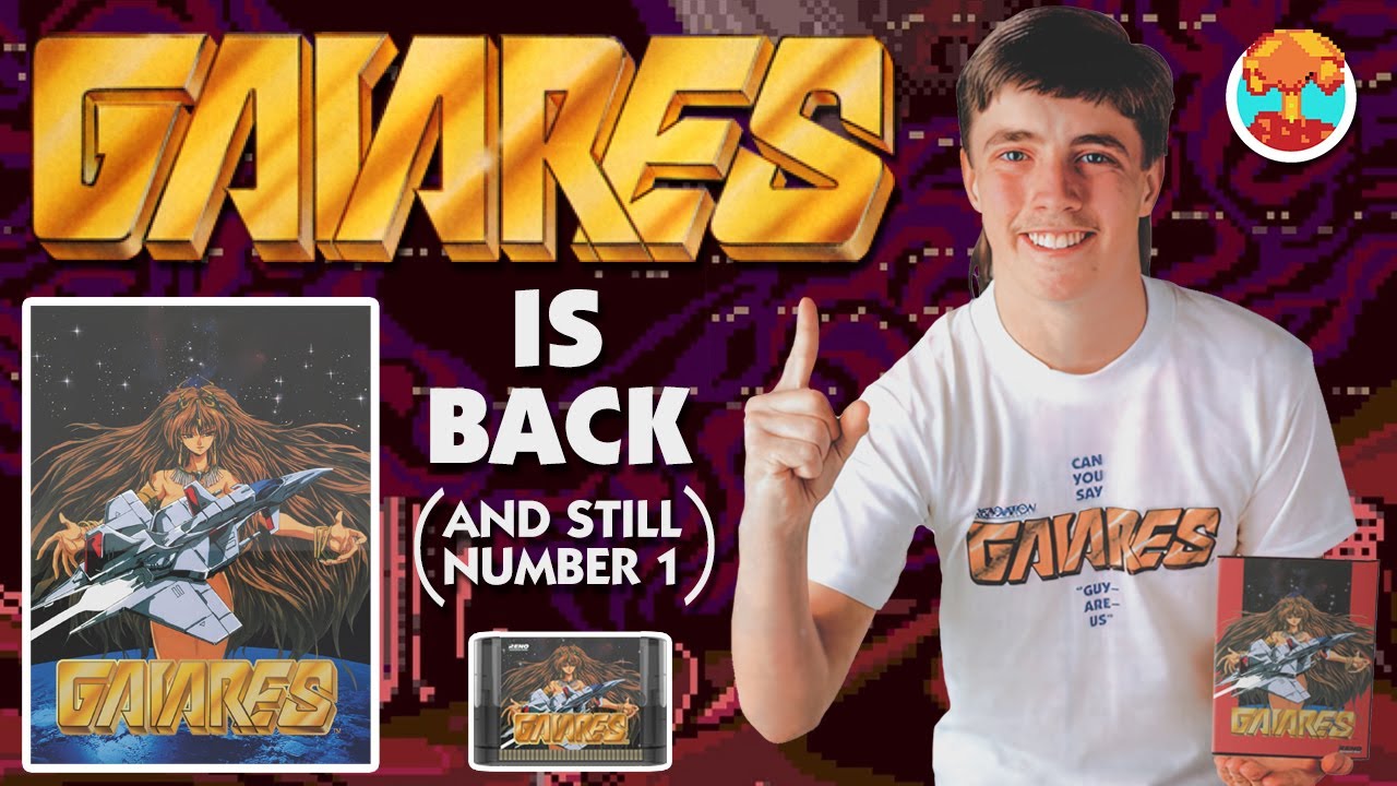 Gaiares Is Back! Pre-Order the Best 16-Bit Shooter Ever Made! - Defunct Games