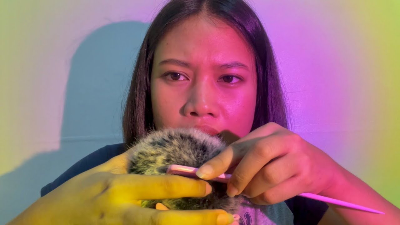 ASMR lice check 🔎 (very tingly, mouth sounds & whispering) | Tagalog Version