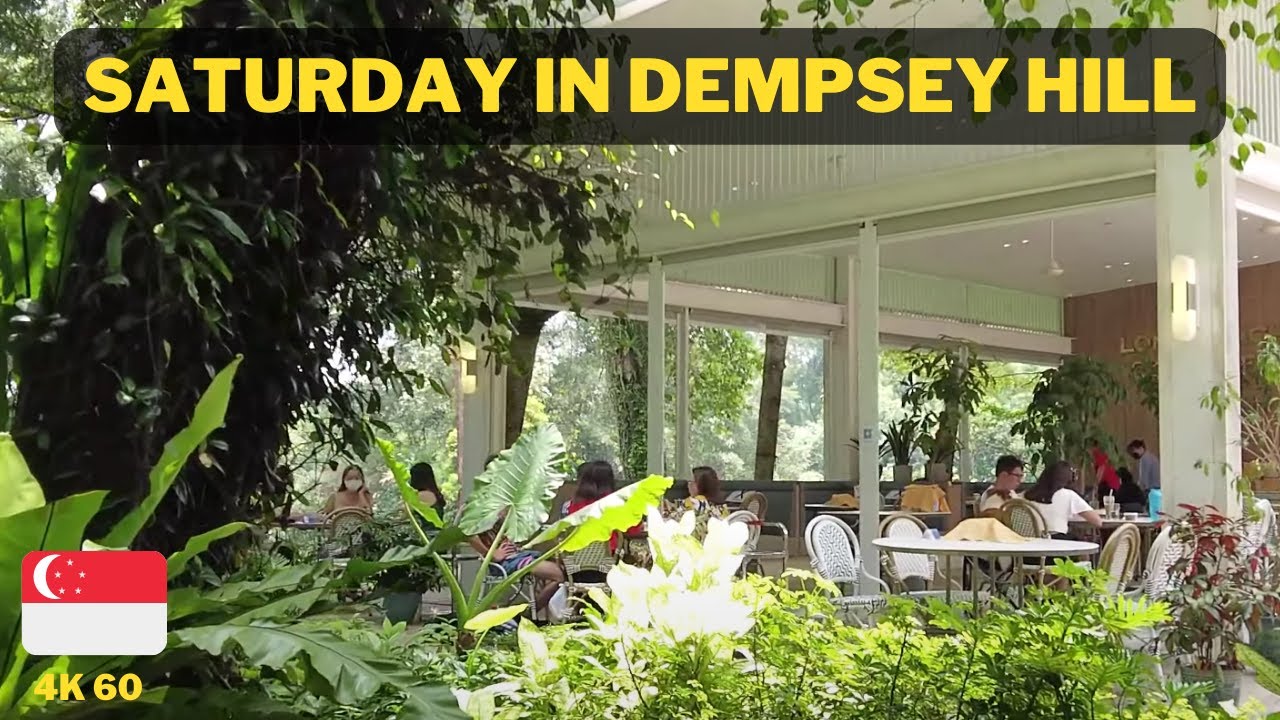 Saturday Walk In Singapore's Dempsey Hill (March 2022)