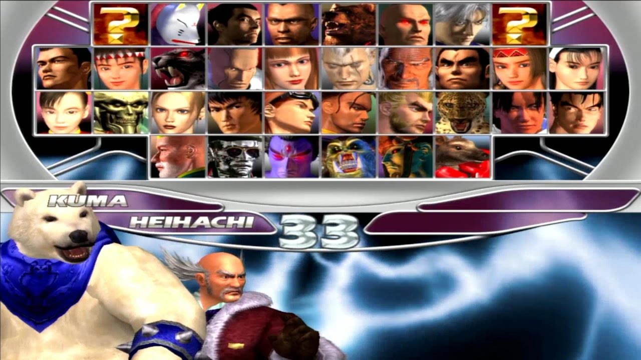 Tekken Tag Tournament - Heihachi Mishima & Kuma
