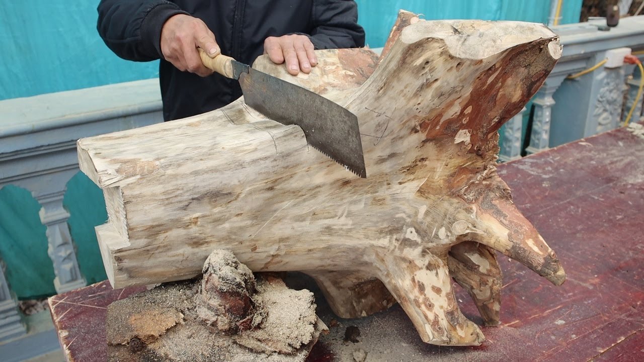 Incredible And Creative Woodworking Talent On A New Level // Recycle Wood From Discarded Tree Stumps