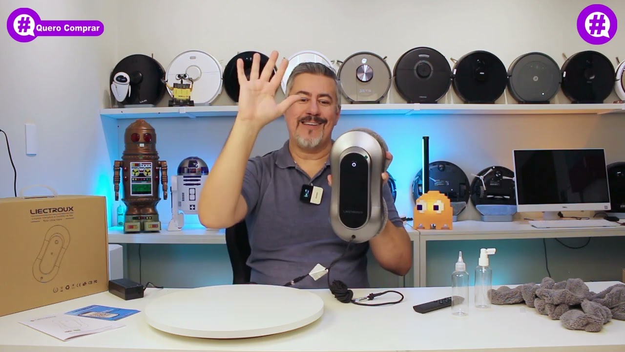 Qual o melhor robô limpa vidros e janelas? @querocomprar
