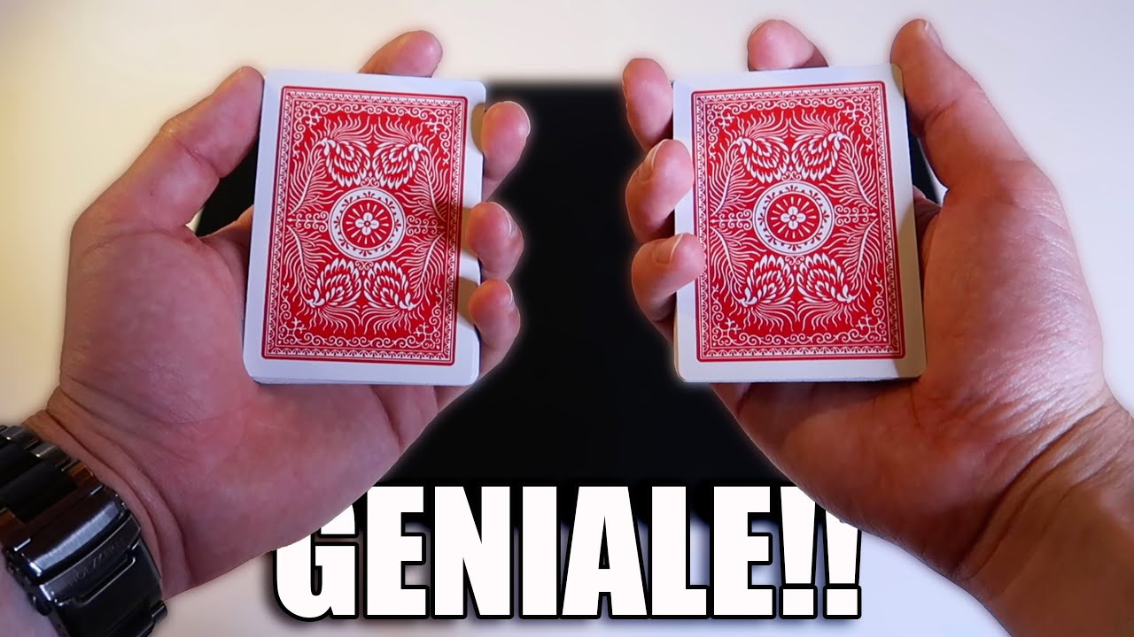 FATE QUESTO GIOCO PER STUPIRE CHIUNQUE!! Tutorial magia facile e geniale con le carte