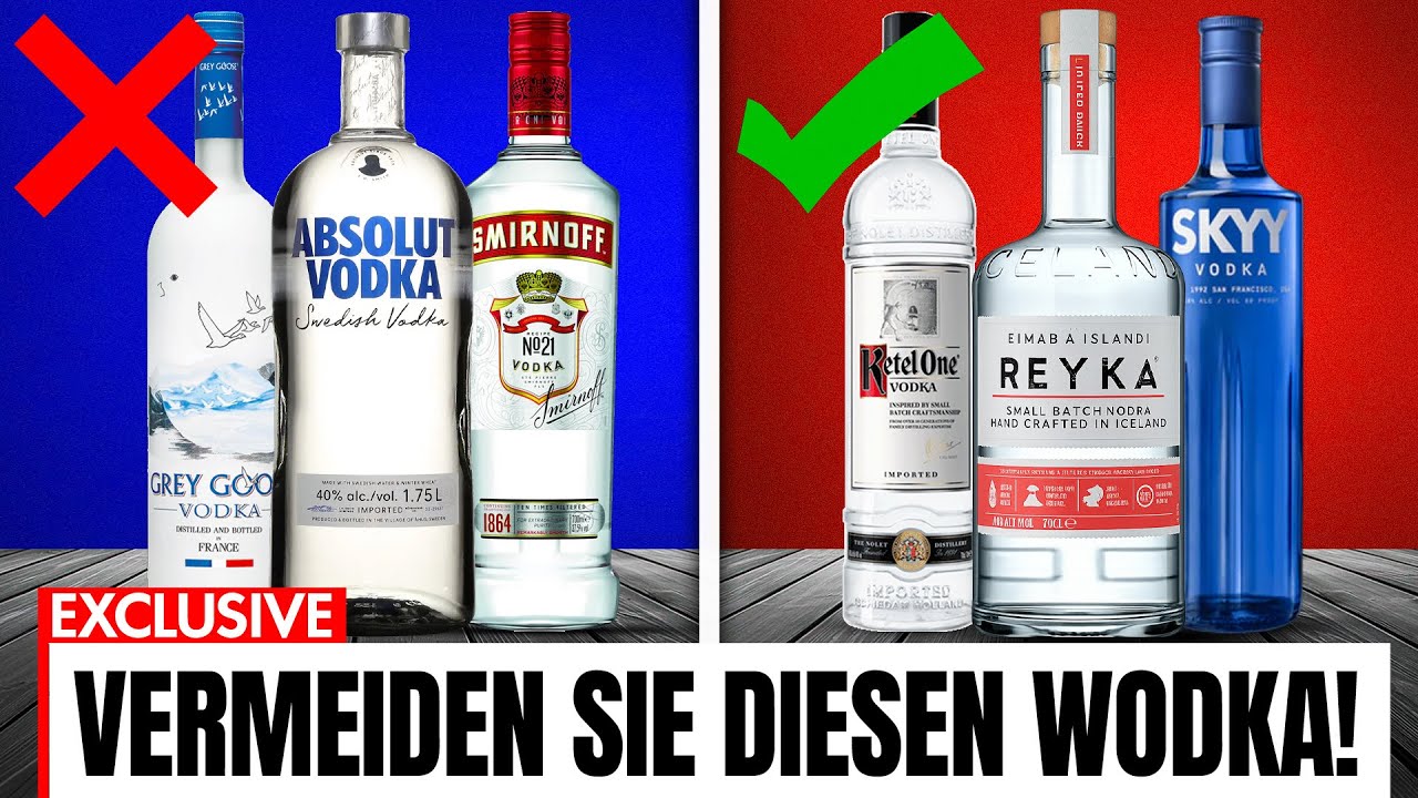 6 DE GEFÄHRLICHSTE WODKA-Marken, Die Du UNBEDINGT MEIDEN SOLLTEST (und 2 sollten Sie trinken)