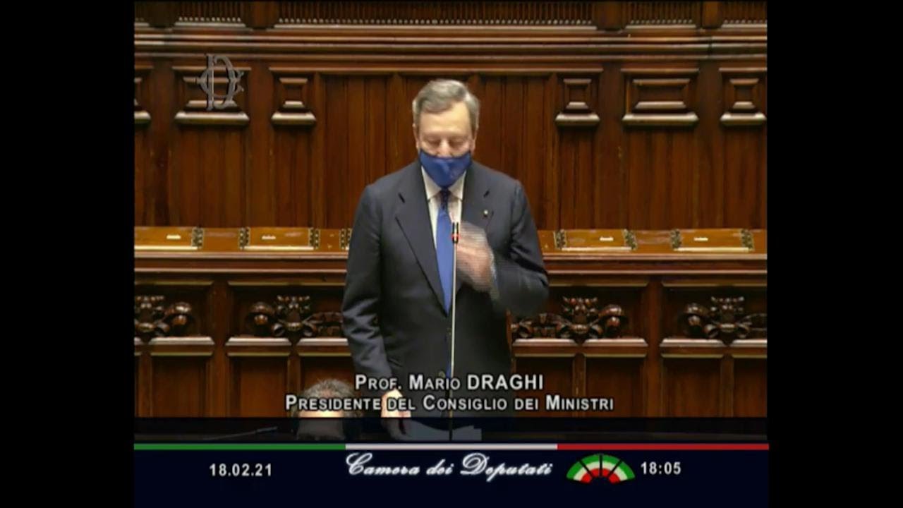 Governo, la fiducia alla Camera: la replica di Mario Draghi