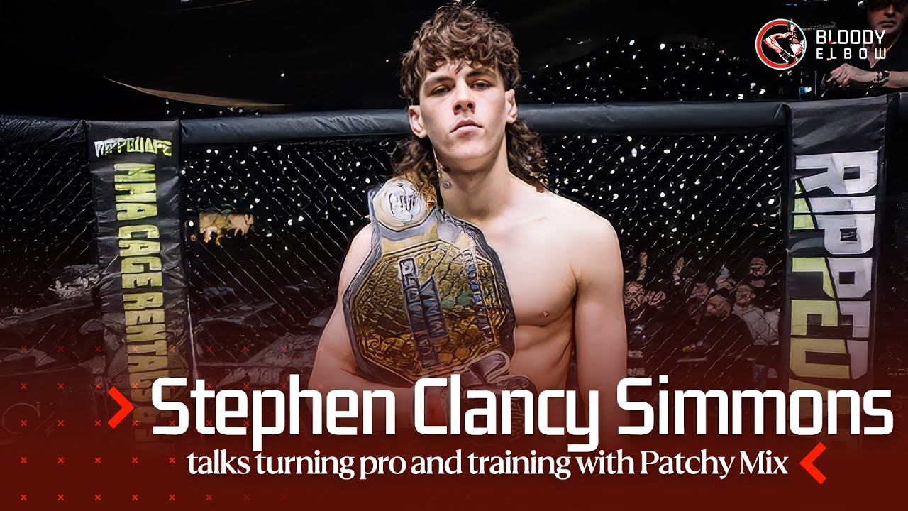 Undefeated amateur Stephen Clancy Simmons talks turning pro and training with Patchy Mix