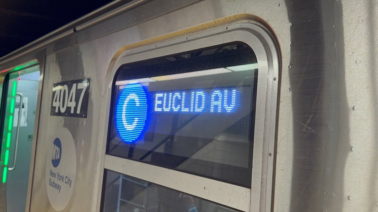 IND 8 Av Local: R211T (C) Train [Washington Heights-168 St to Euclid Av]