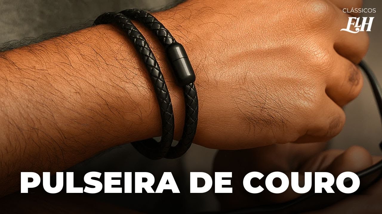 PULSEIRA DE COURO MASCULINA: dicas de como usar