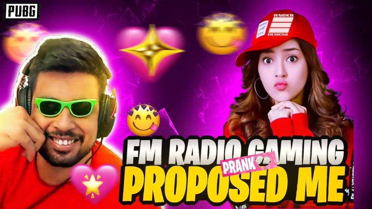 FM RADIO YT PROPOSED ME|Trolling fm radio in Lobby|@FMRadioGamingLive