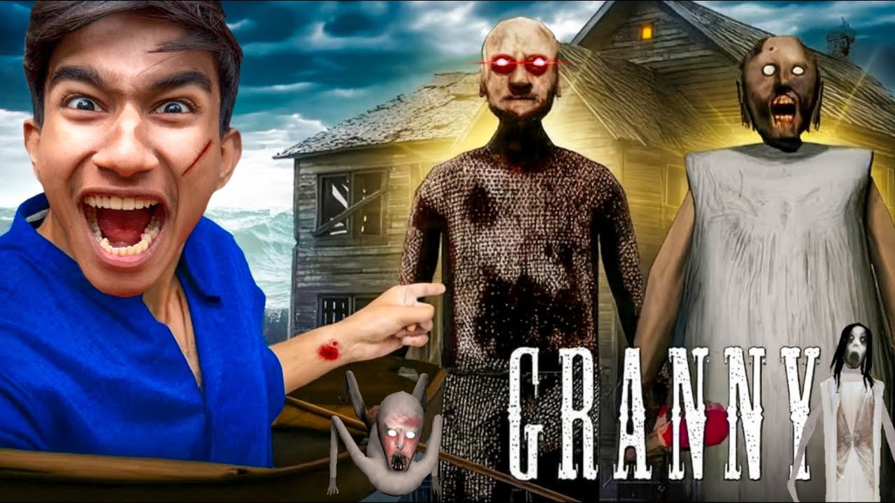 GRANNY CHAPTER 2 GAMEPLAY 😱 | BOAT ESCAPED |