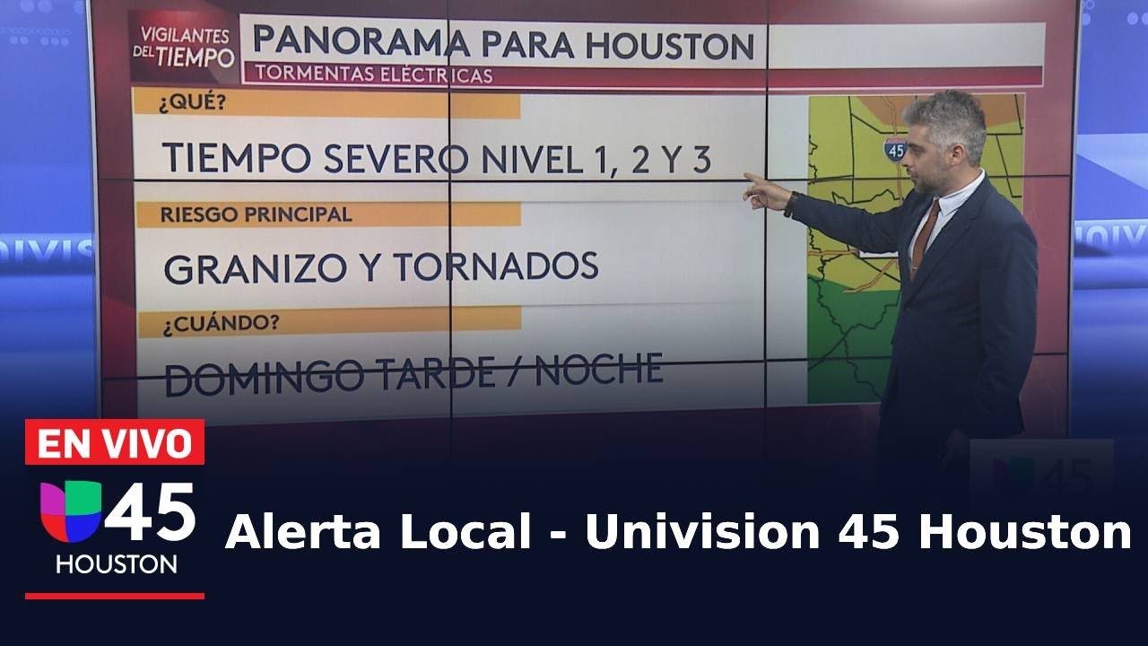 🔴 En vivo I Alerta Local | El paso de varias tormentas deja inundaciones al norte de Houston
