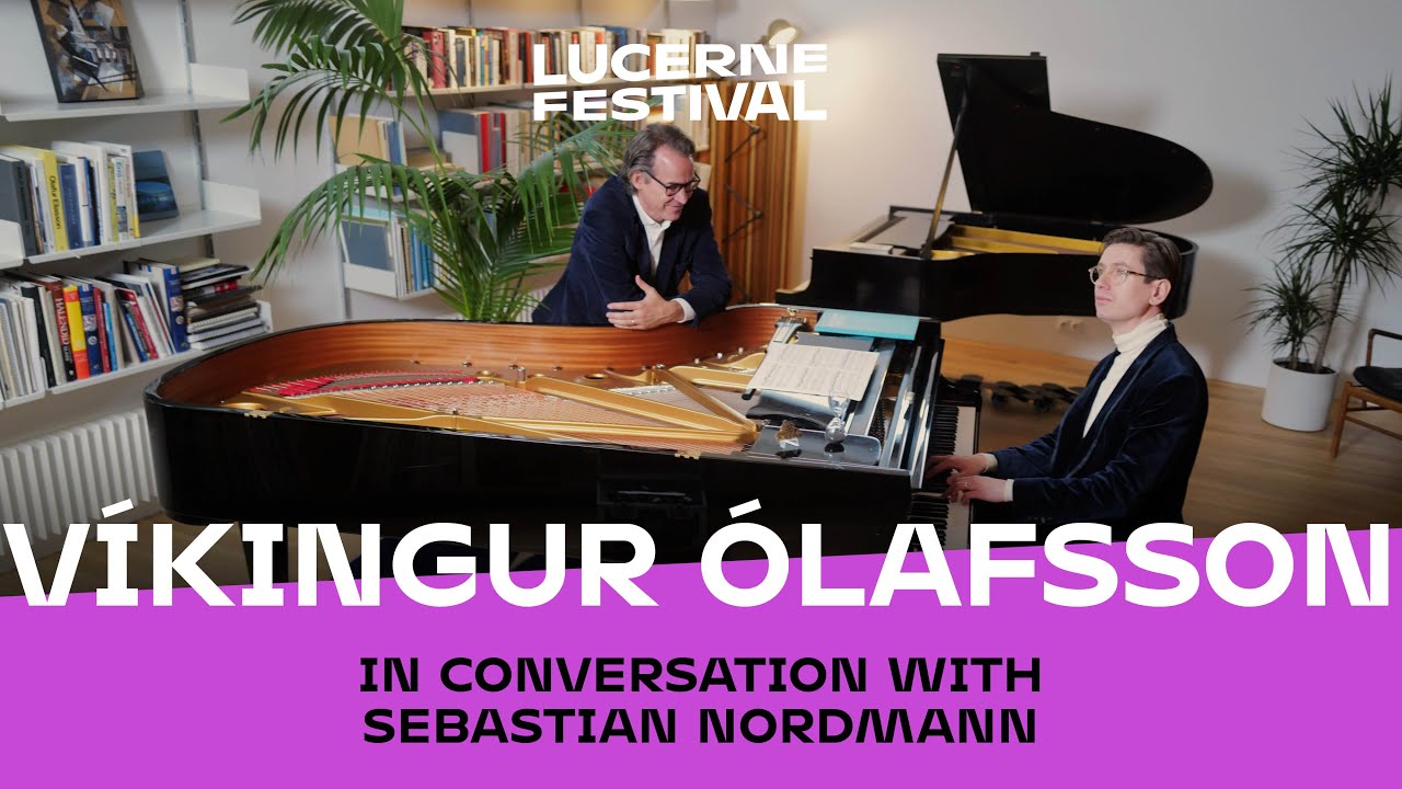 Víkingur Ólafsson in conversation with Sebastian Nordmann