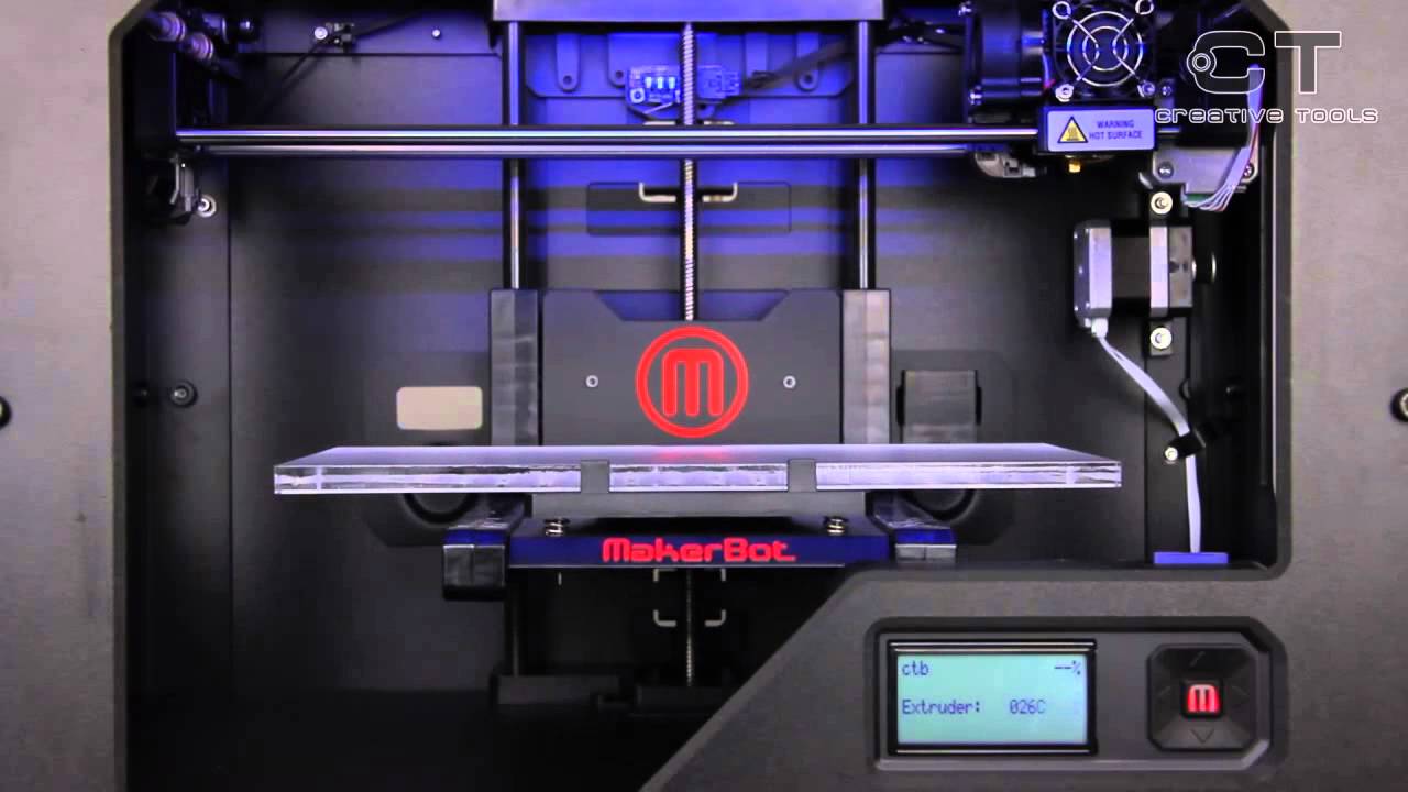 MakerBot Replicator 2 3D printer (In English)