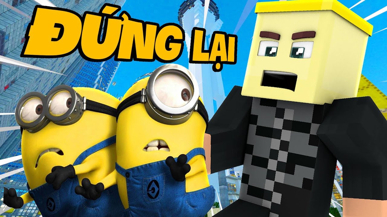 MINIONS BIỆT ĐỘI SIÊU QUẬY (Minecraft Trốn Tìm)