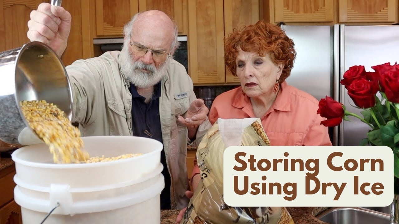 How to Store Corn Using Dry Ice