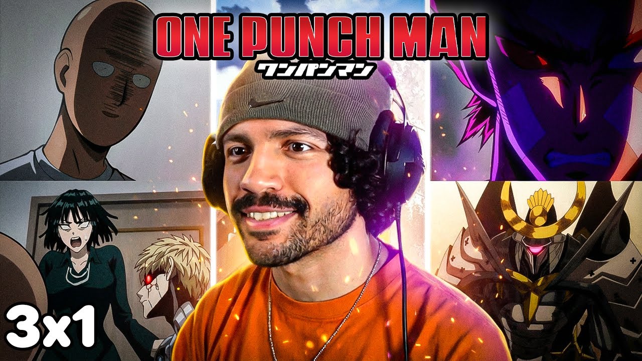 Watching OPM after 5+ years! Is this real life?! | One Punch Man 3x1 | The Strategy Meeting