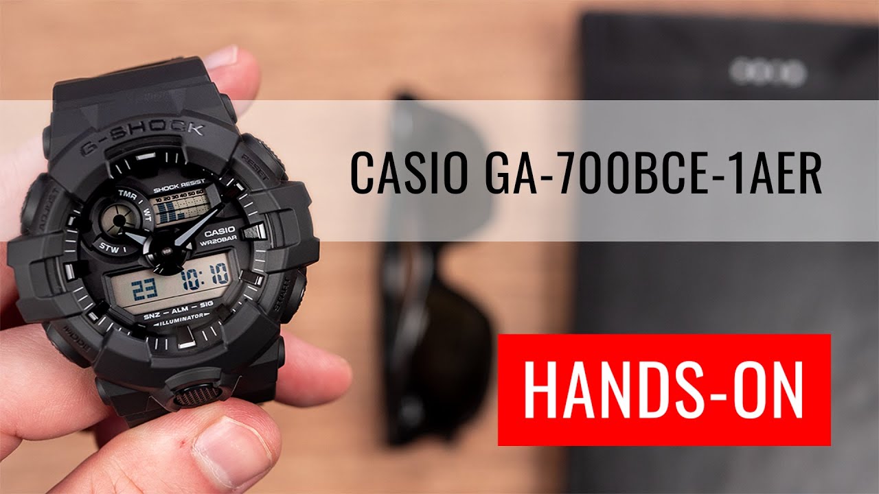 HANDS-ON: Casio G-Shock Original GA-700BCE-1AER