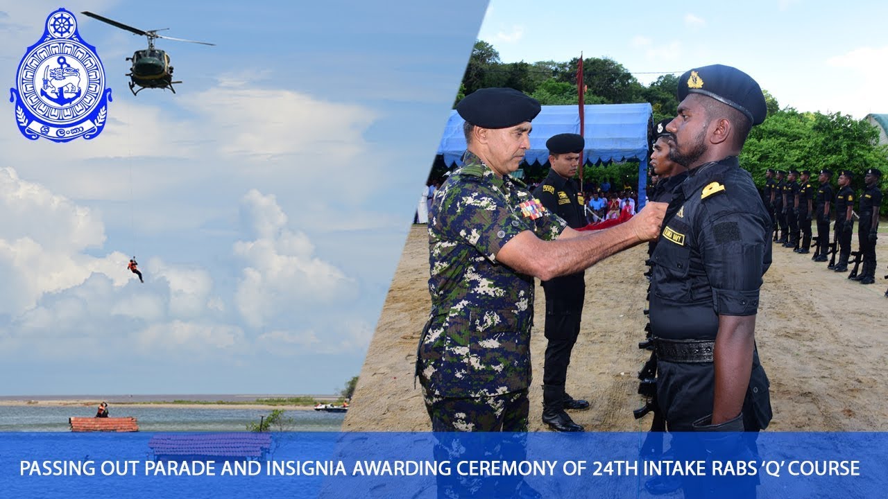 Passing Out Parade and insignia awarding ceremony of 24th intake RABS ‘Q’ Course