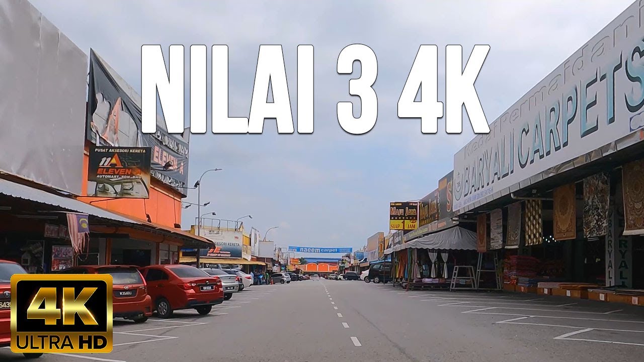 NILAI 3 4K 60FPS - SHOPPING HAVEN GONE QUIET