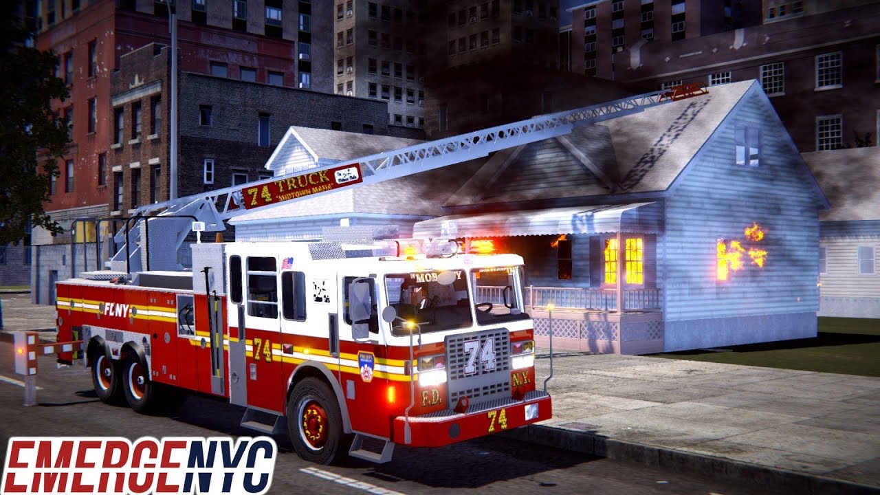 EmergeNYC Engine 31 & Ladder 74 First Due To A Fully Involved Fire In A Private House