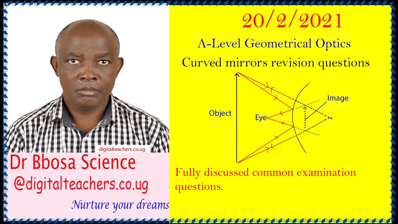Concave and convex mirror revision questions