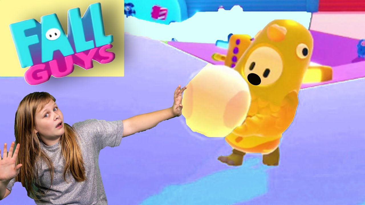 Assistant Challenges Mr Engineer to win a Crown in Fall Guys for PS4