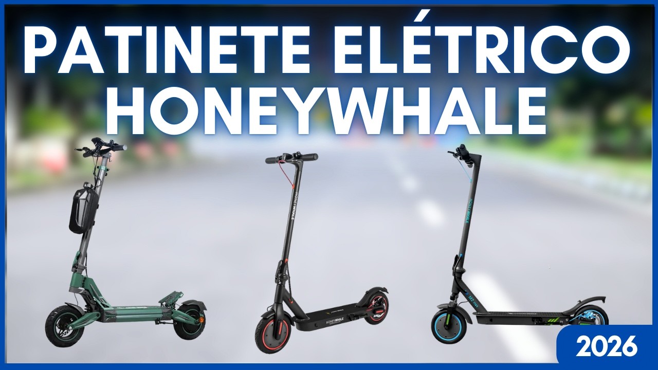 Honeywhale M2 Pro, M2 Max ou G2 Pro? Qual Patinete Elétrico Vale Mais a Pena em 2026?