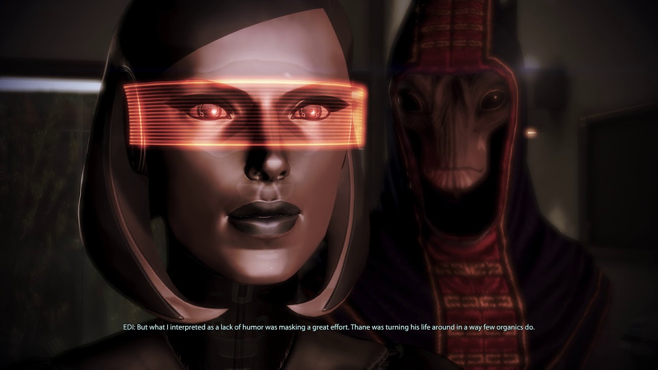 Mass Effect 3: Traynor's Bubble-Bath / Dinner & Beer with Kaidan / Thane's Memorial