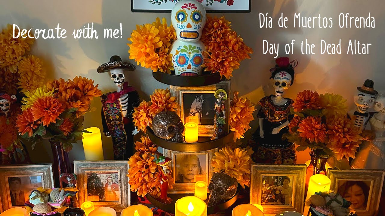 Dia de Muertos Ofrenda | Day of the Dead Altar #diademuertos #dayofthedead #dayofthedeadofrenda
