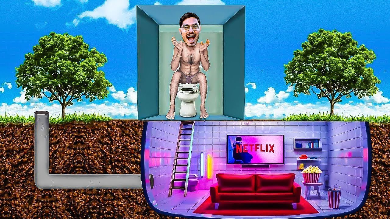 Crazy Secret Room Making Challenges Part 3   इस ख़ुफ़िया घर को ढूँढना नामुमकिन है