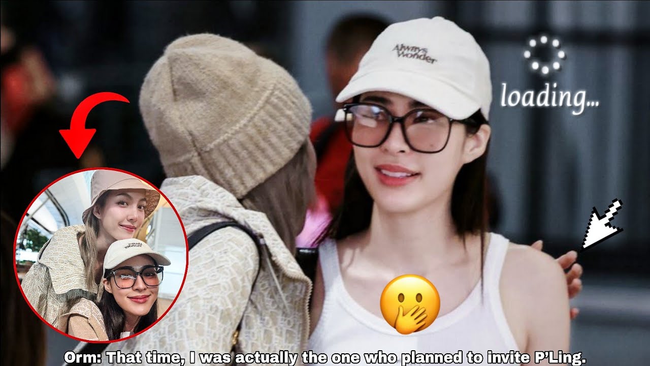 (LingOrm) ORM TRYING HARD TO COVER LING UNHINGED ANSWER?| Ling wider smile when Orm hugged her