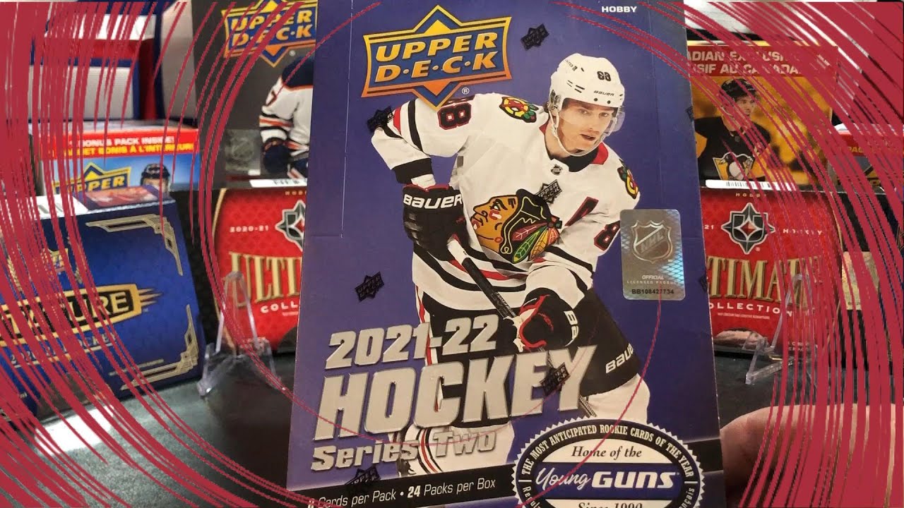 2021-22 Series 2 Hobby Box Hockey Card Break