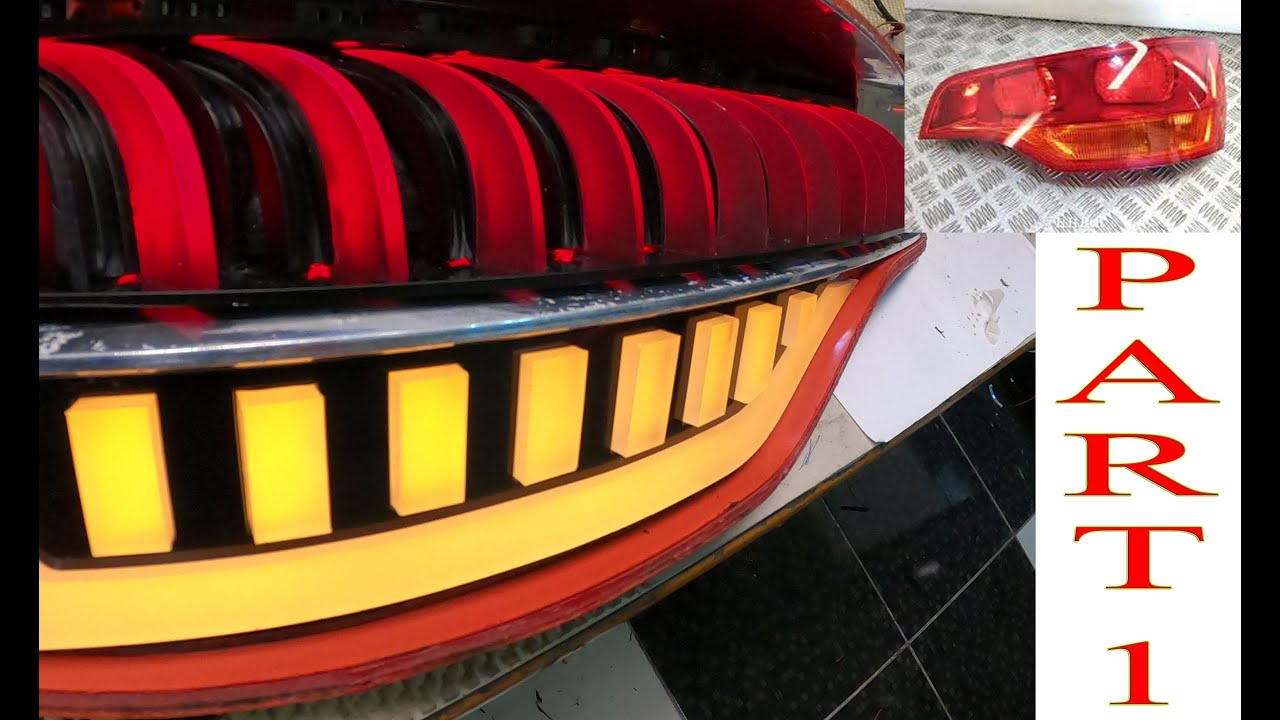 AUDİ LED STOP DİNAMİK SİNYAL PART 1