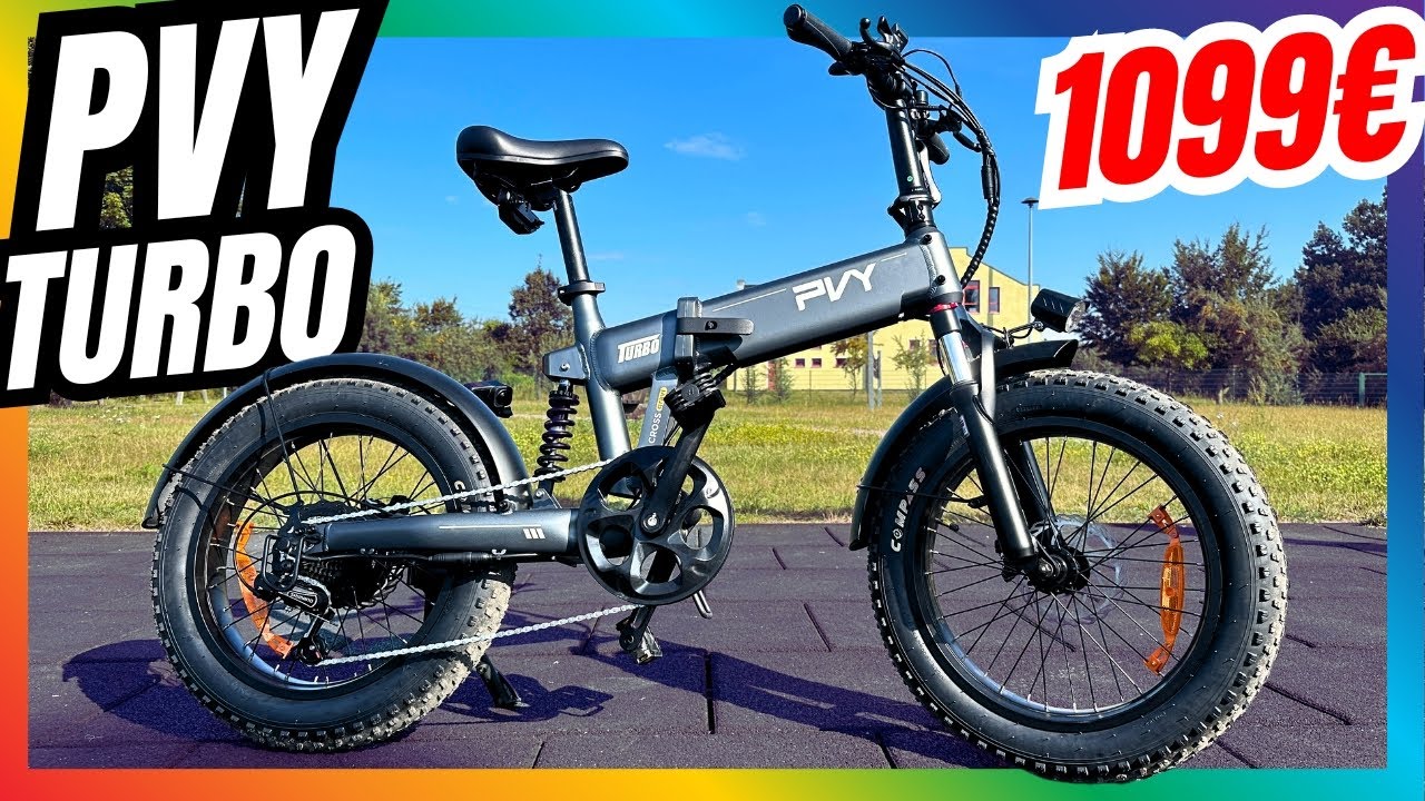 PVY TURBO - DAS BOBBER FATBIKE für 1099€ 🔥 #PvyTurbo #Fatbike #Cool #Bobber #Test