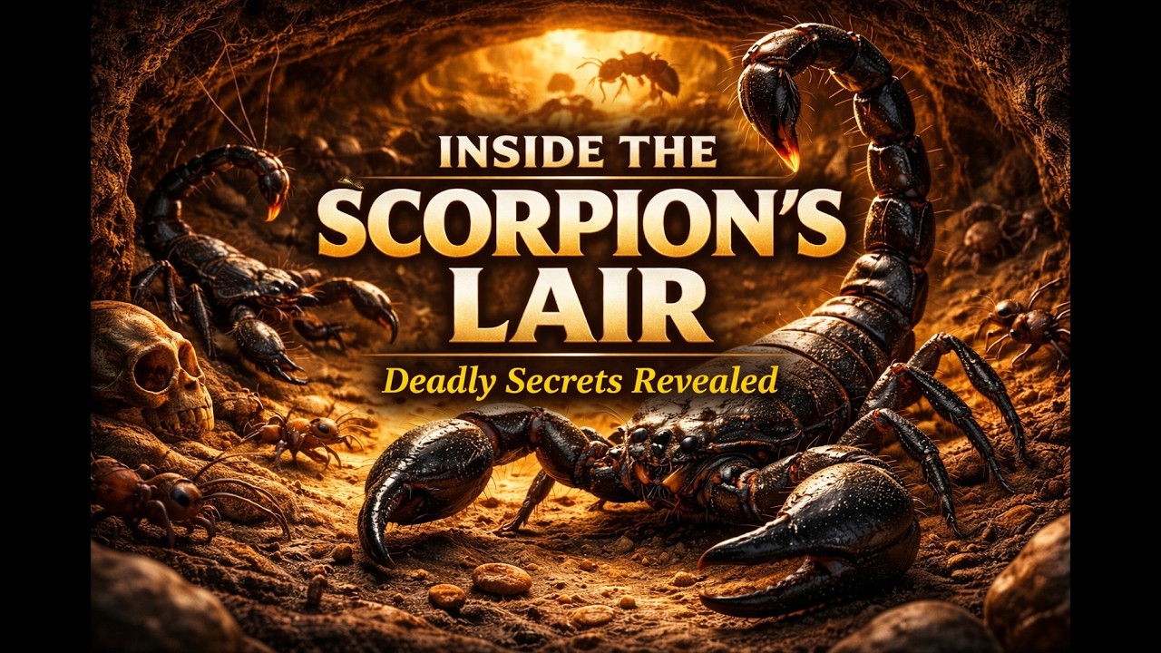 Inside the Scorpion’s Lair: Deadly Secrets of One of Nature’s Most Dangerous Hunters