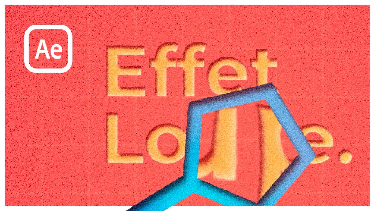 Comment créer un effet LOUPE sur After Effects - Tutoriel