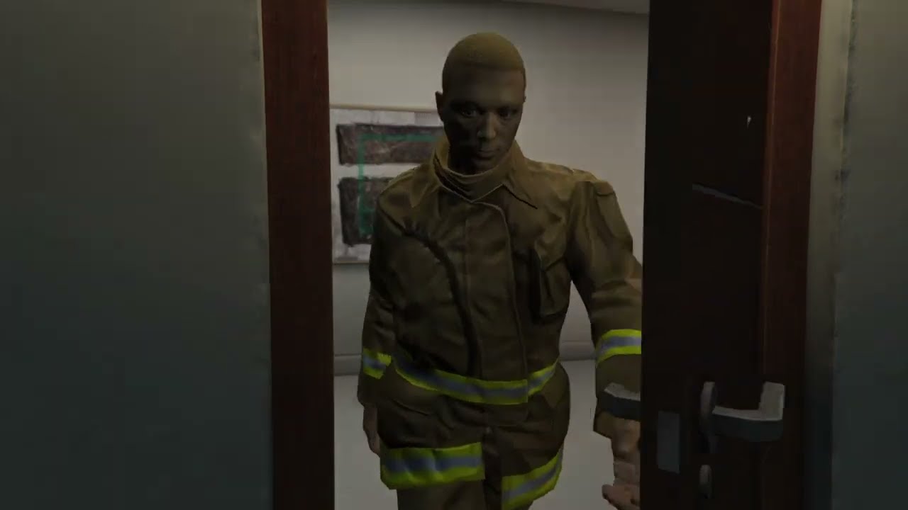 AVOIR UNE TENUE DE POMPIER GTAV