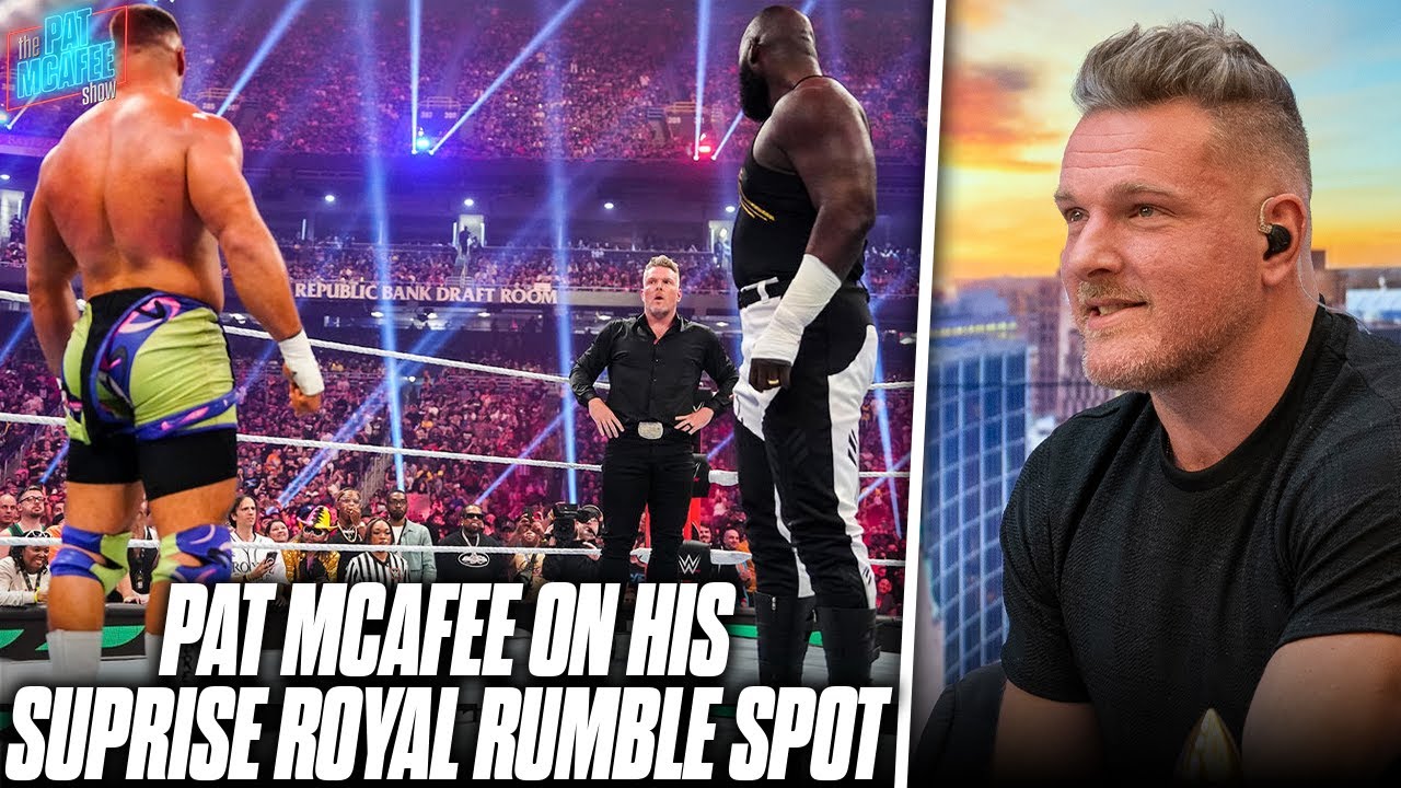 Pat McAfee On His Decision To Leave The Royal Rumble Without Being Eliminated