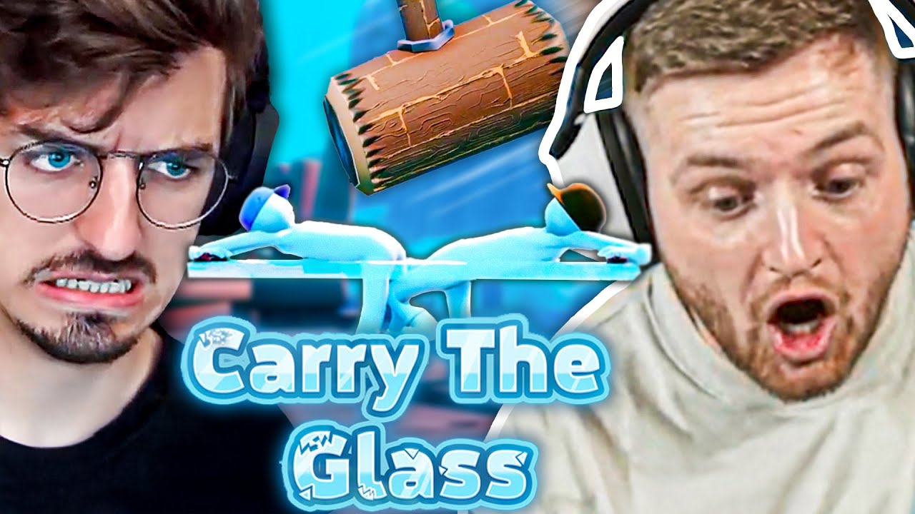 🤯🤬GLASSCHEIBEN Only Up SPIELEN & das mit RUMATHRA... | Carry the Glas Game bricht uns komplett!