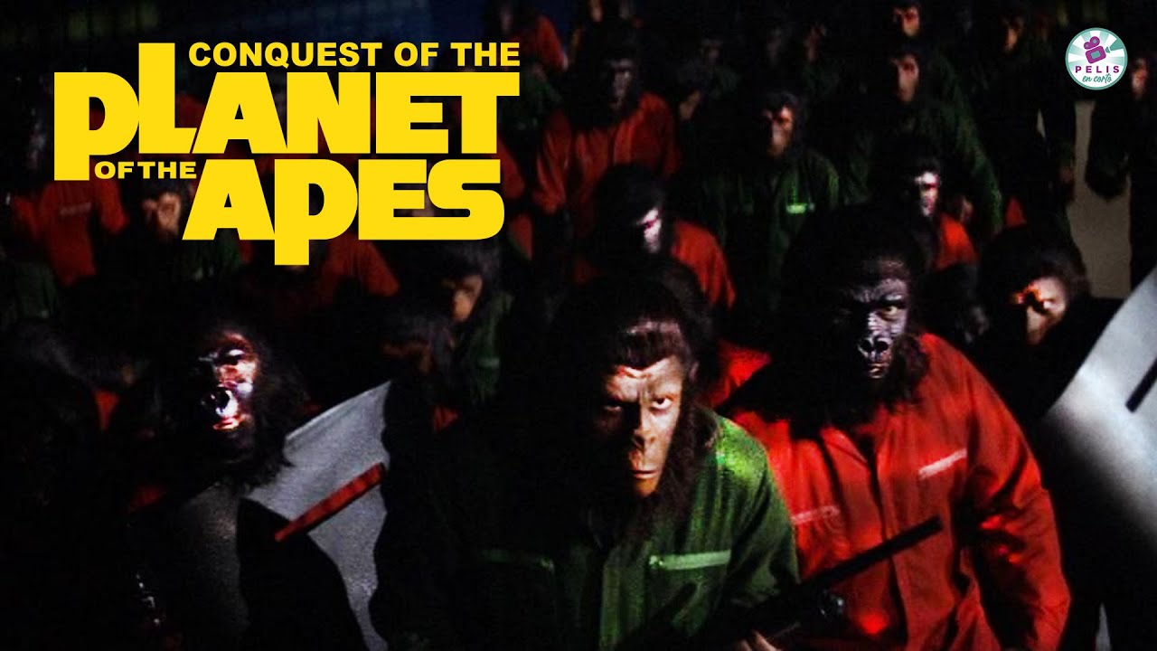 🎬RESUMEN Y OPINIÓN !!! Conquista del Planeta de los Simios (1972)