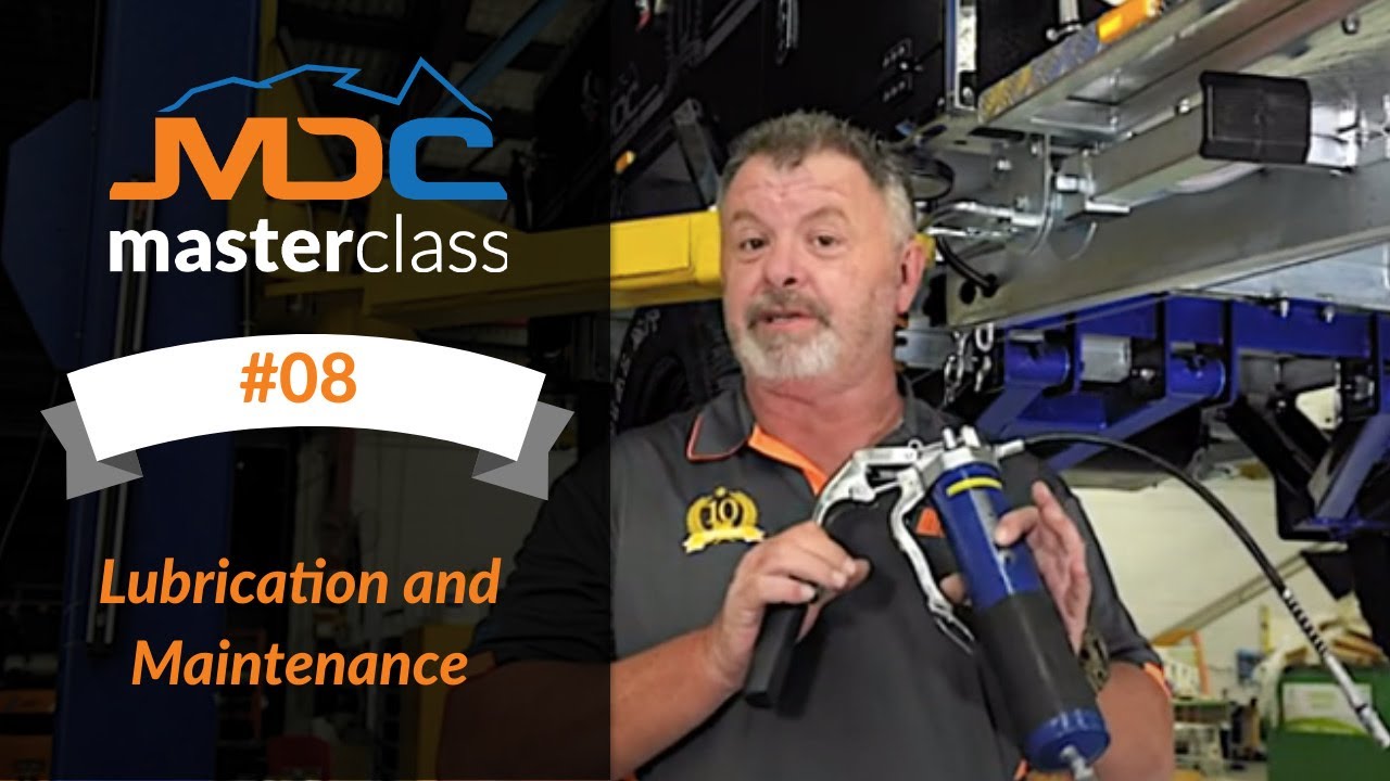 Lubrication and Maintenance - MDC Masterclass #08