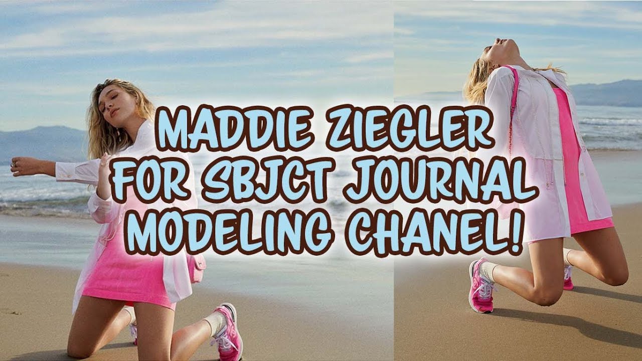 Maddie Ziegler SBJCT Journal photoshoot 2021