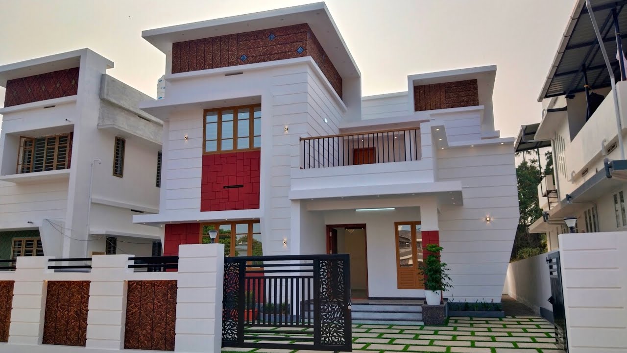 New House For Sale In Thrissur || 5.400 Cent || 2000 Sqft || 4 Bhk Attached ||#AA566