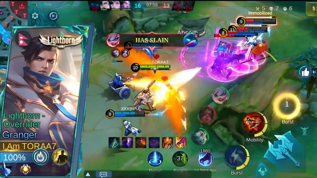 GRANGER WENT INSANE 😈 | 27 KILLS SOLO CARRY MLBB