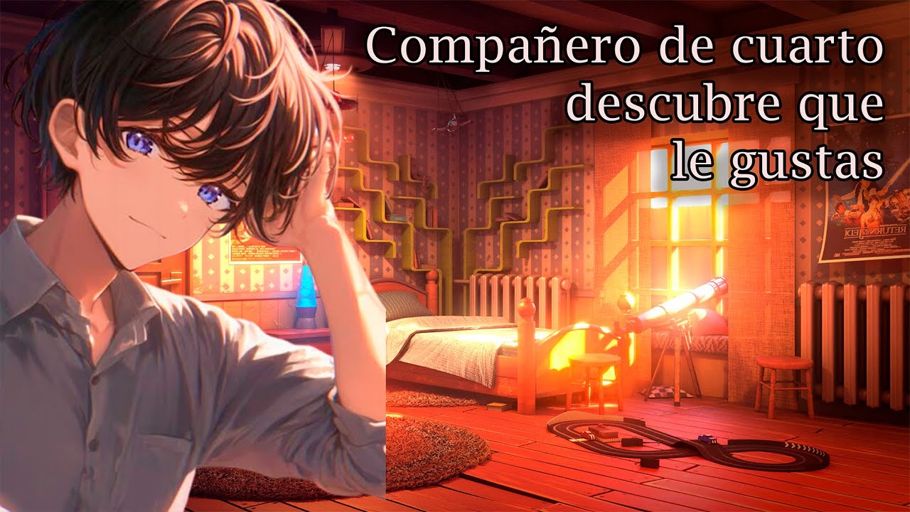 Compañero de cuarto descubre que le gustas ~ASMR/Roleplay(para chicas)