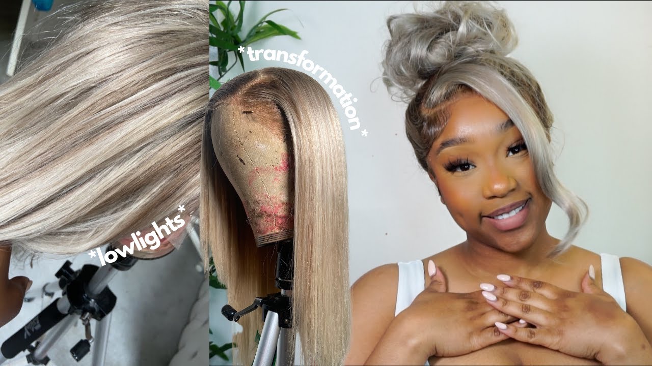 613 WIG TRANSFORMATION | THE PEFECT ASH BLONDE + LOWLIGHTS FT. ISEE HAIR | RXMI