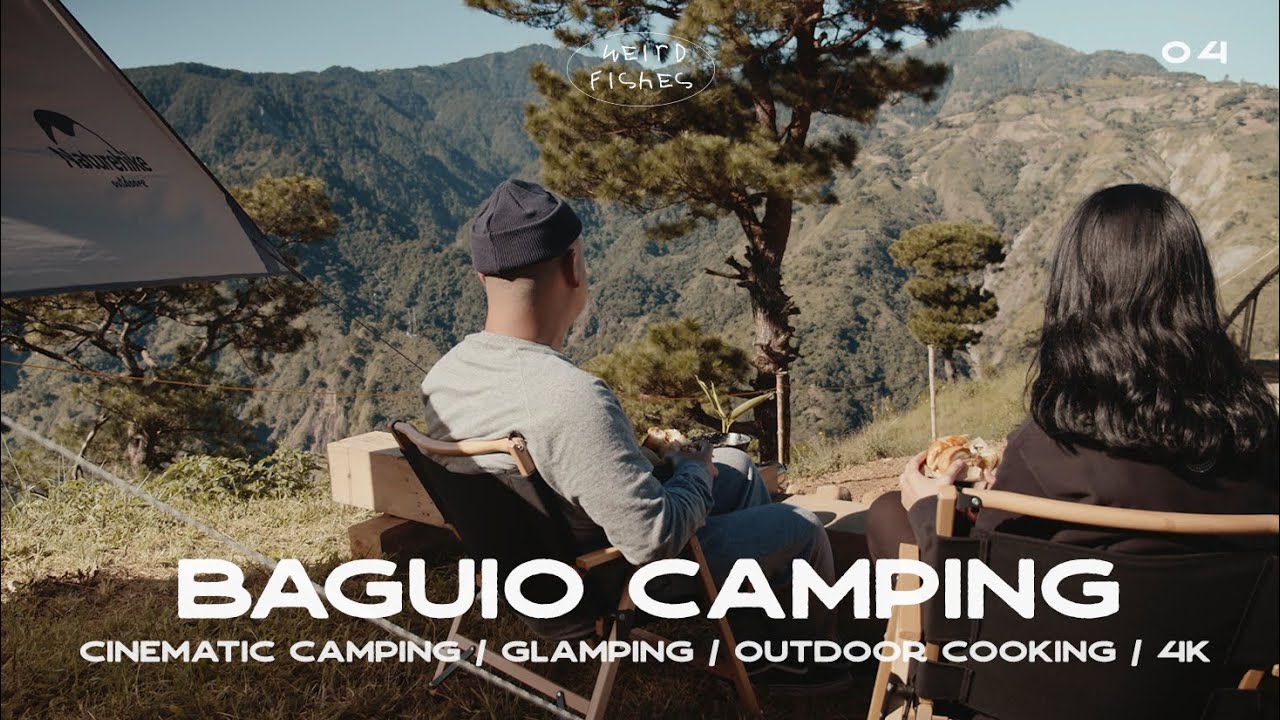 Baguio Camping | Silent Cinematic Camping | Glamping | Camp Khawa | Outdoor Cooking | 4K