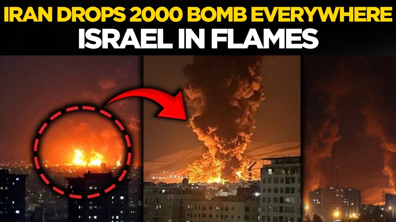 ISRAEL UNDER ATTACK | Iran Fires Third Wave of Missiles As Explosions Rock Jerusalem | War News