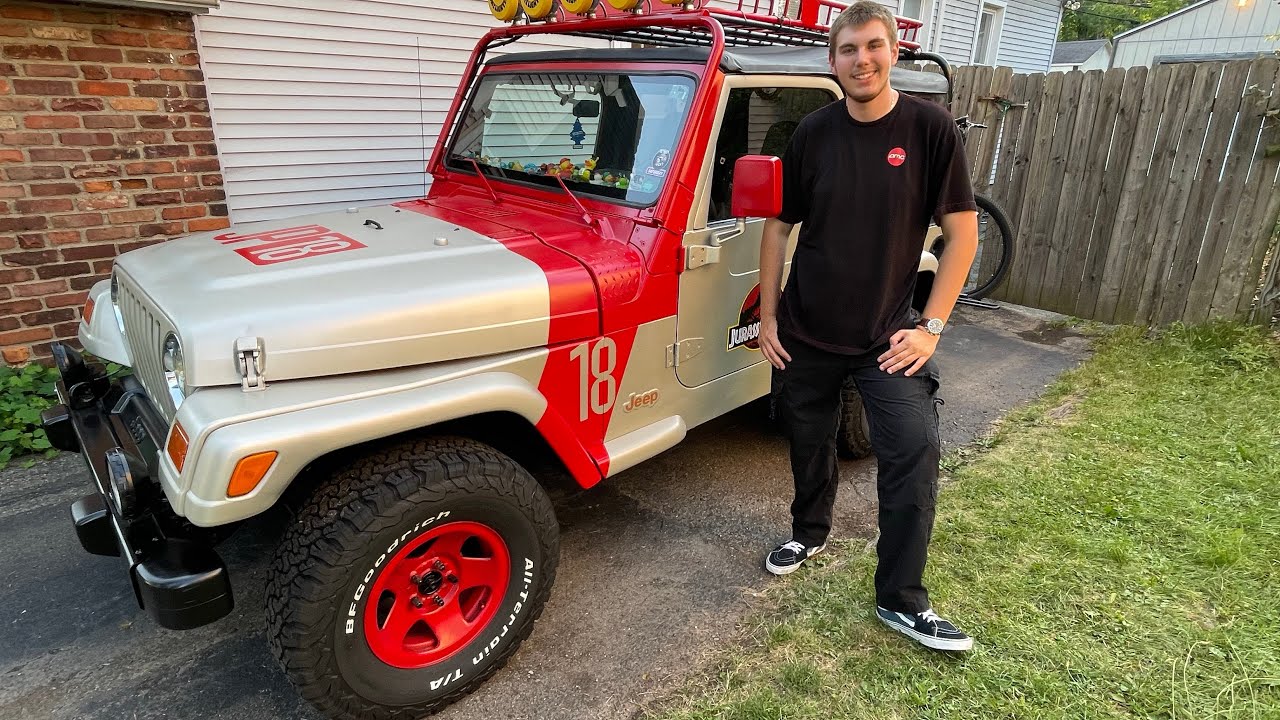 Finished Jurassic Park Jeep Build, and Restoration 