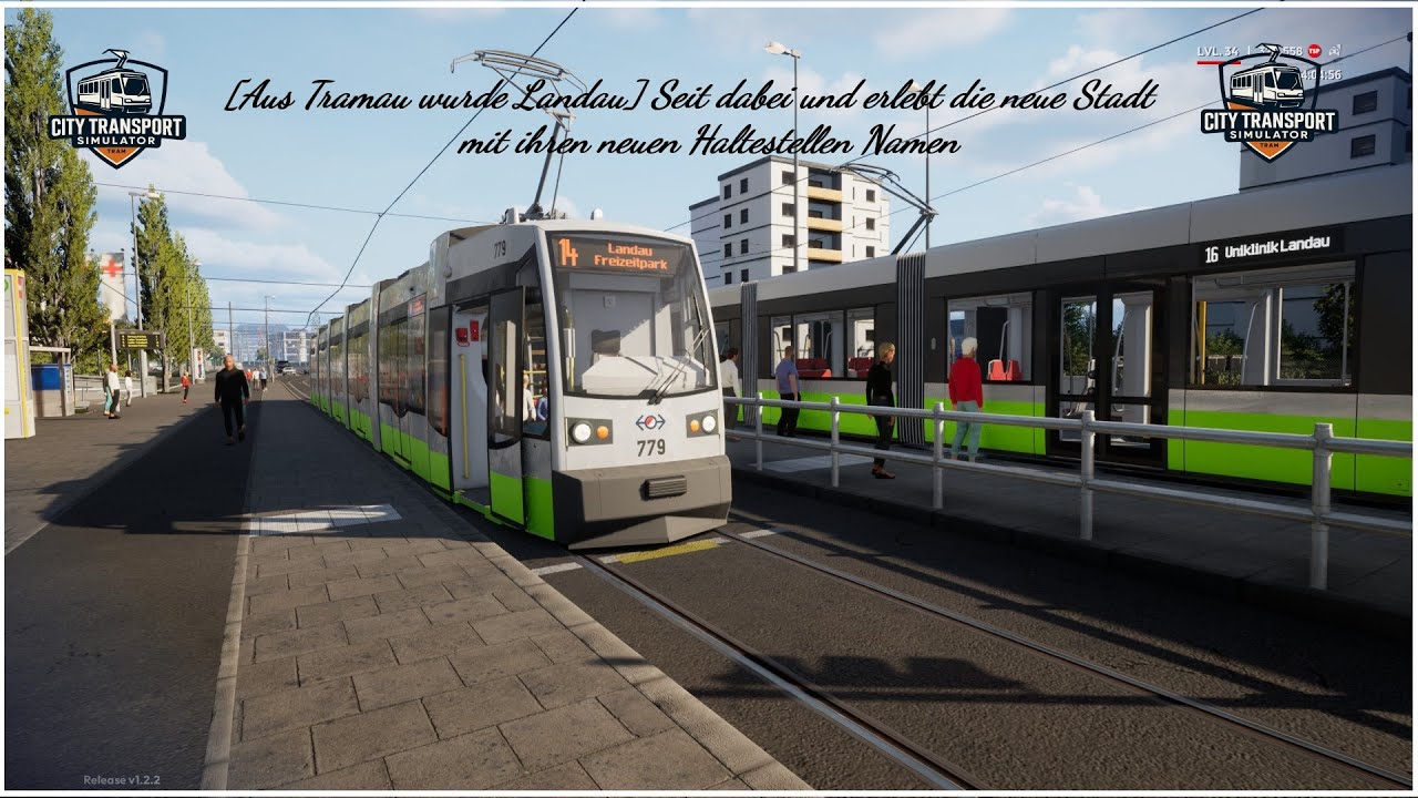 Let's Play  CTS -Tram ( Aus Tramau wurde Landau)
